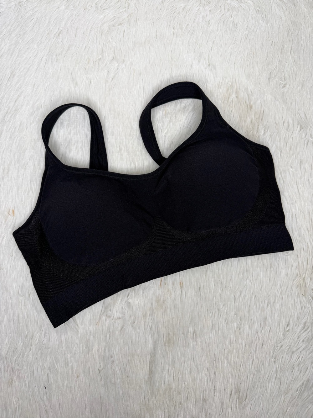 UNDEROUTFIT / The Comfort Shaping Bra Black Style # 457 / L